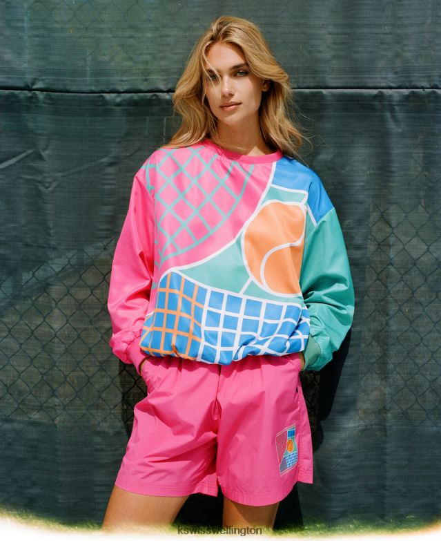 Men Pink ROWING BLAZERS X SHORTS 2ZX80472 K-Swiss Lifestyle