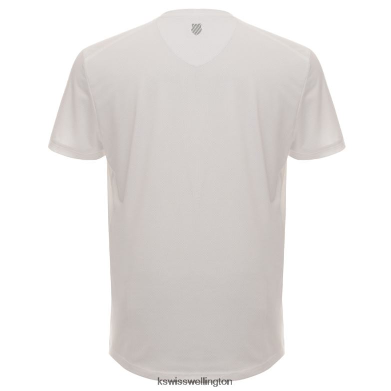 Men White ELECTRIC LOGO S/S 2ZX80470 K-Swiss Lifestyle