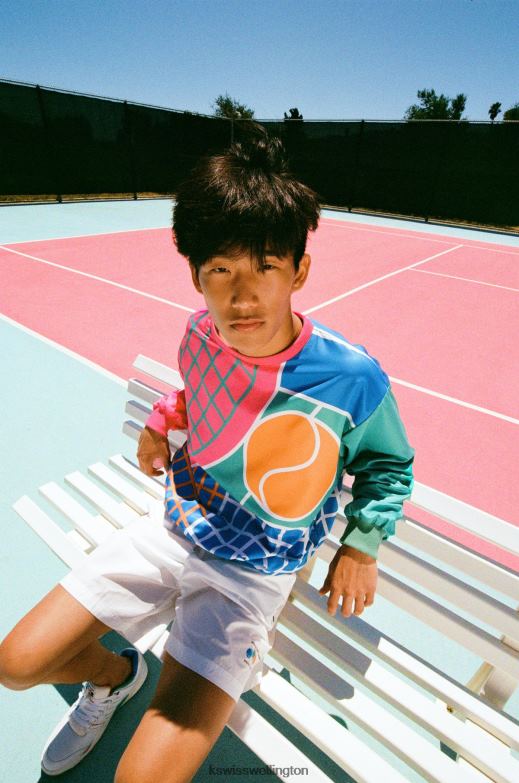 Men White ROWING BLAZERS X SHORTS 2ZX80471 K-Swiss Lifestyle