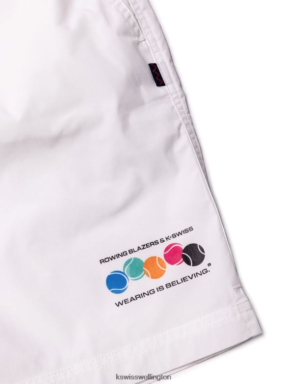 Men White ROWING BLAZERS X SHORTS 2ZX80471 K-Swiss Lifestyle