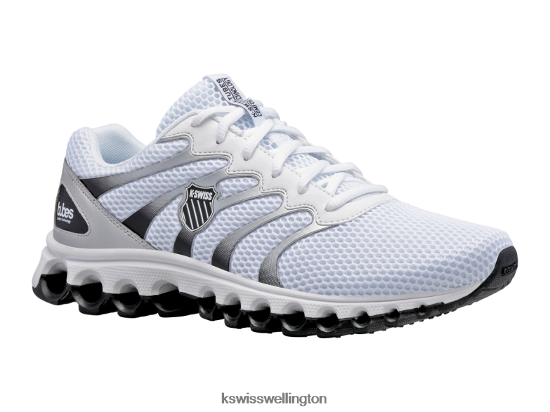 Men White/Black/Silver TUBES 200 2ZX80162 K-Swiss Shoes