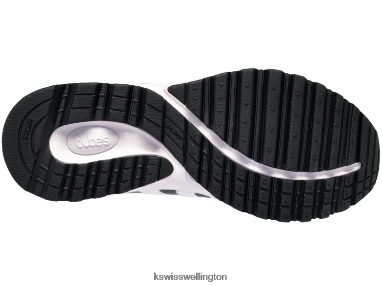 Men White/Black/Silver TUBES 200 2ZX80162 K-Swiss Shoes
