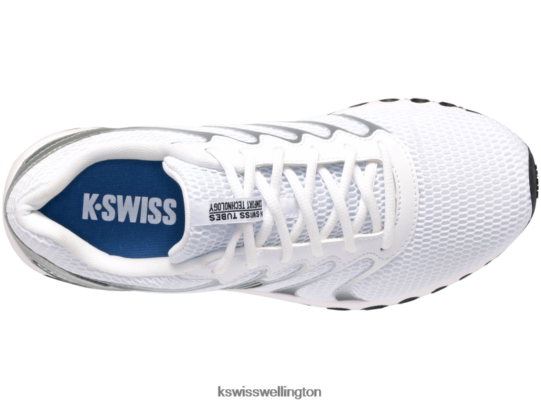 Men White/Black/Silver TUBES 200 2ZX80162 K-Swiss Shoes