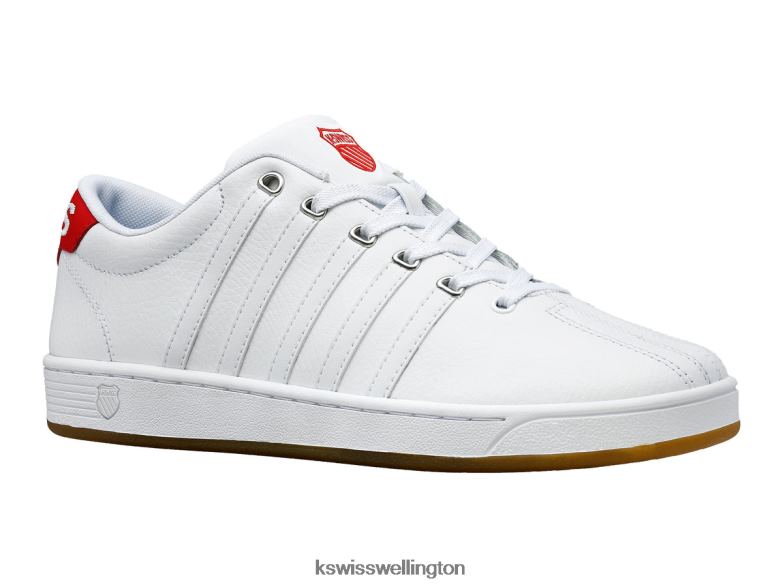 Men White/Red/Gum COURT PRO II 2ZX8058 K-Swiss Shoes