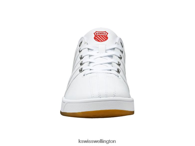Men White/Red/Gum COURT PRO II 2ZX8058 K-Swiss Shoes