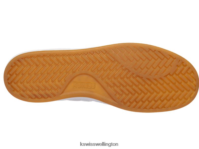 Men White/Red/Gum COURT PRO II 2ZX8058 K-Swiss Shoes