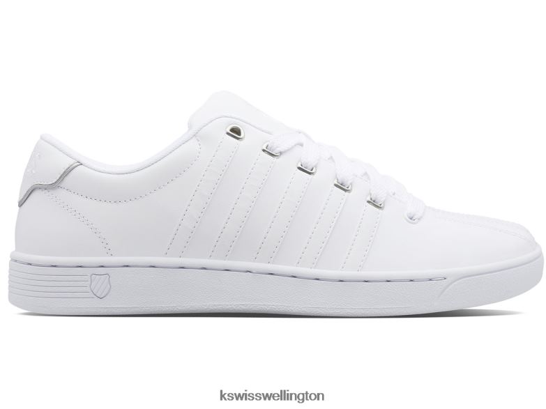 Men White/Silver COURT PRO II CMF 2ZX80187 K-Swiss Shoes