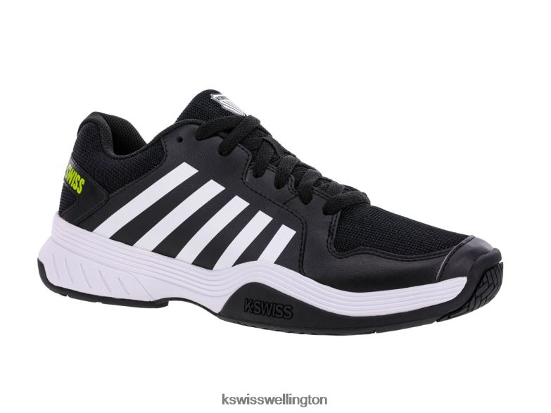 Men Blk/Wht/Eve Prmrs COURT EXPRESS PICKLEBALL 2ZX8016 K-Swiss Shoes