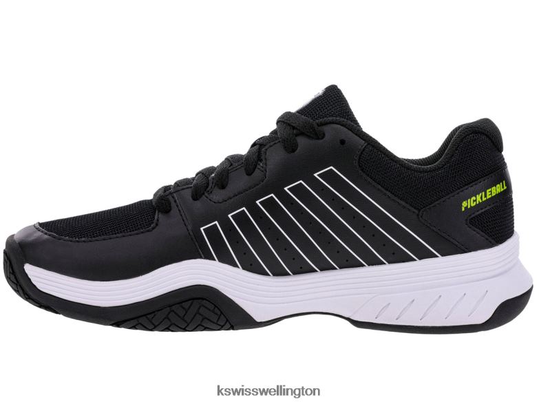 Men Blk/Wht/Eve Prmrs COURT EXPRESS PICKLEBALL 2ZX8016 K-Swiss Shoes