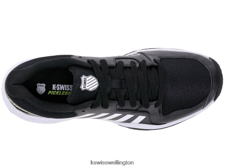 Men Blk/Wht/Eve Prmrs COURT EXPRESS PICKLEBALL 2ZX8016 K-Swiss Shoes
