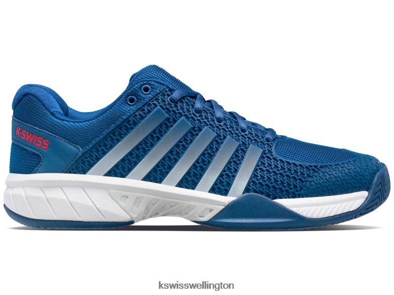 Men Dark Blue/White/Bittersweet EXPRESS LIGHT PICKLEBALL 2ZX8037 K-Swiss Shoes