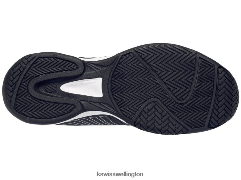Men Jet Black/White/Spicy Orange COURT EXPRESS 2ZX809 K-Swiss Shoes