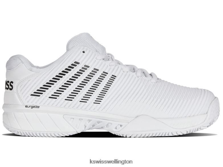 Men White/Black HYPERCOURT EXPRESS 2 HB 2ZX8012 K-Swiss Shoes