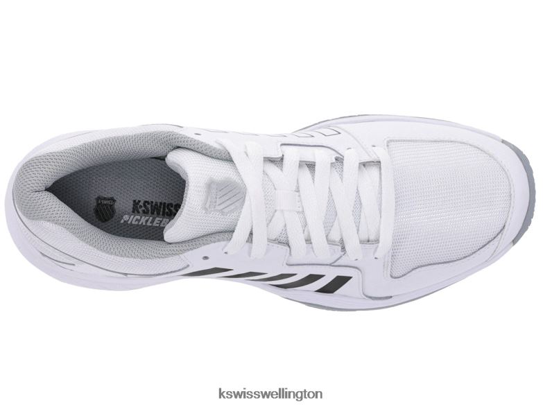 Men White/Highrise/Black COURT EXPRESS PICKLEBALL 2ZX8015 K-Swiss Shoes