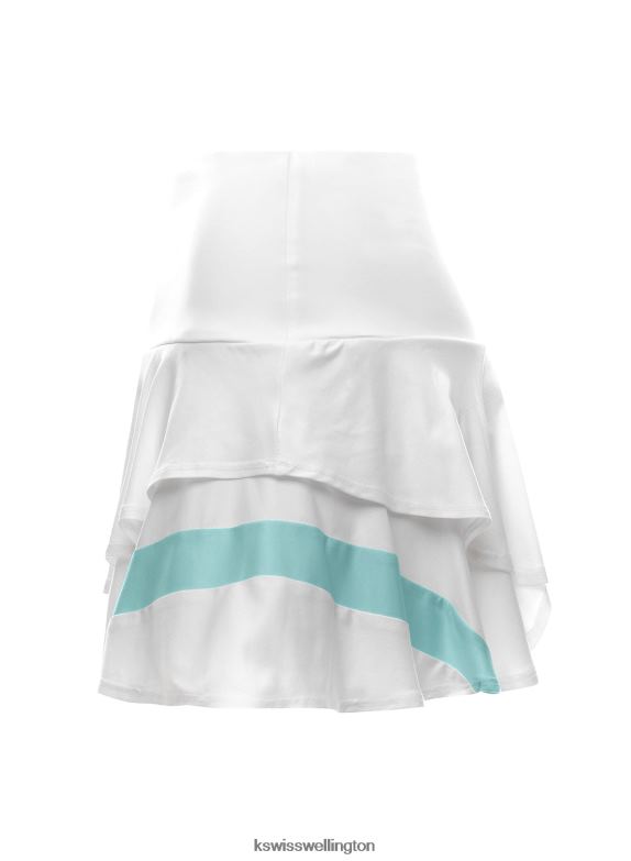 Women White/Angel WAVE SKIRT-13\'\' 2ZX80548 K-Swiss Lifestyle