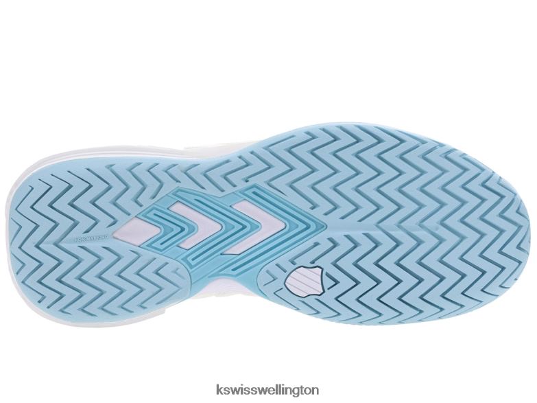 Women White/Blue Glow ULTRASHOT 3 2ZX80231 K-Swiss Shoes
