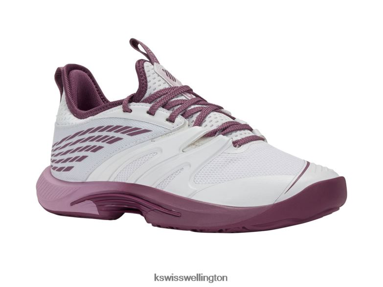 Women White/Grape Nectar/Orchid Haze SPEEDTRAC 2ZX80250 K-Swiss Shoes