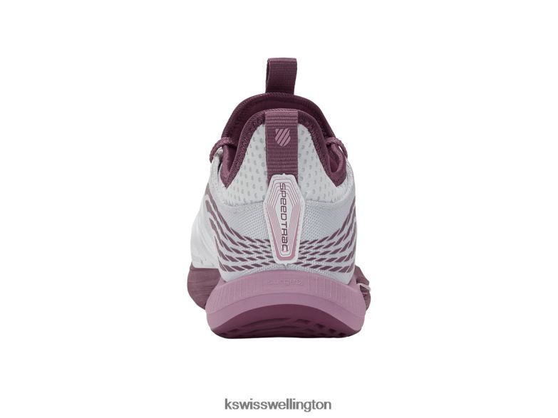 Women White/Grape Nectar/Orchid Haze SPEEDTRAC 2ZX80250 K-Swiss Shoes
